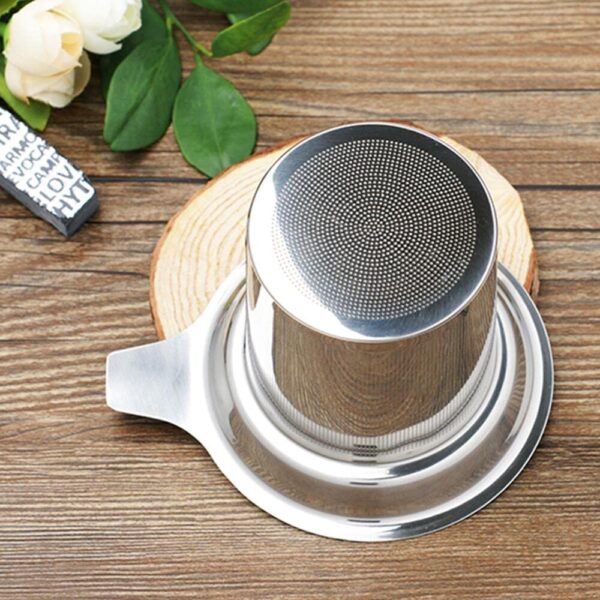 Ultra-fine mesh tea infuser for smooth and clear tea