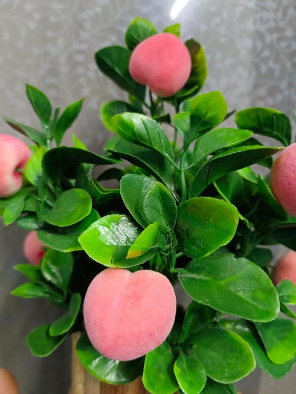 Artificial fruit tree plant for decorative purposes