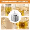 Stainless Steel Herbal Tea Infuser Cube for Loose Leaf Teas