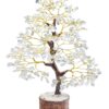 Quartz Healing Wish Tree Good Luck Statue for Home Decoration