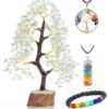 Spiritual Quartz Wish Tree for Good Fortune and Success