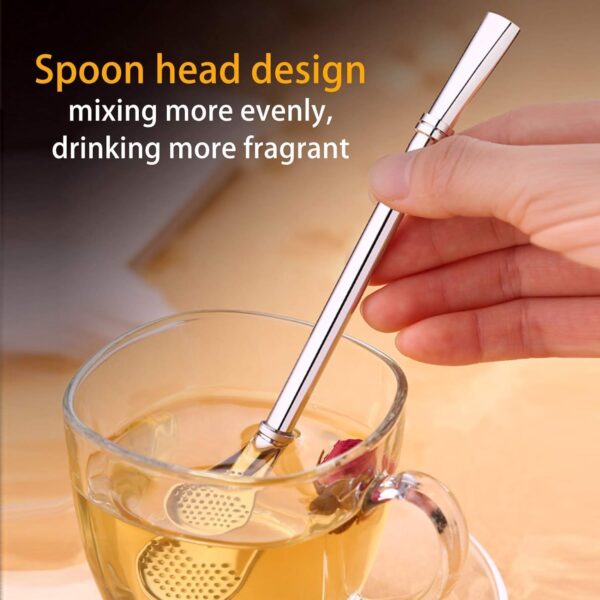 Reusable Bombilla Filter Straw for Traditional Tea Enthusiasts