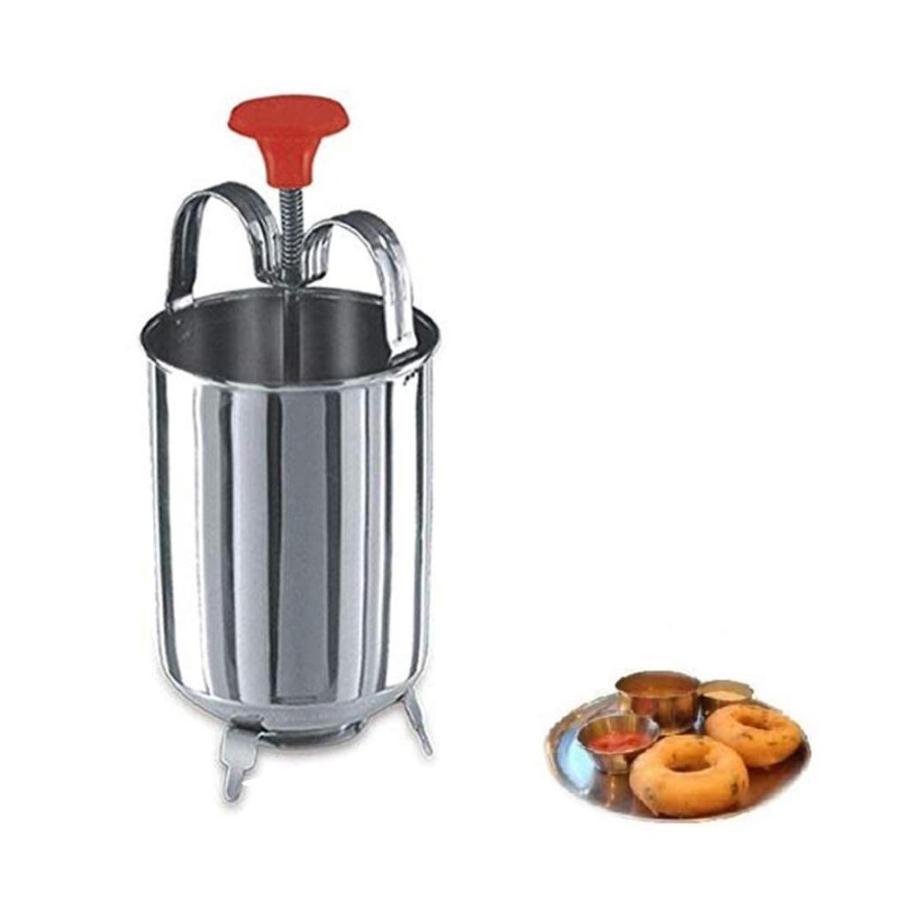 Stainless Steel Menduwada Maker for Perfect Medu Vada Shapes