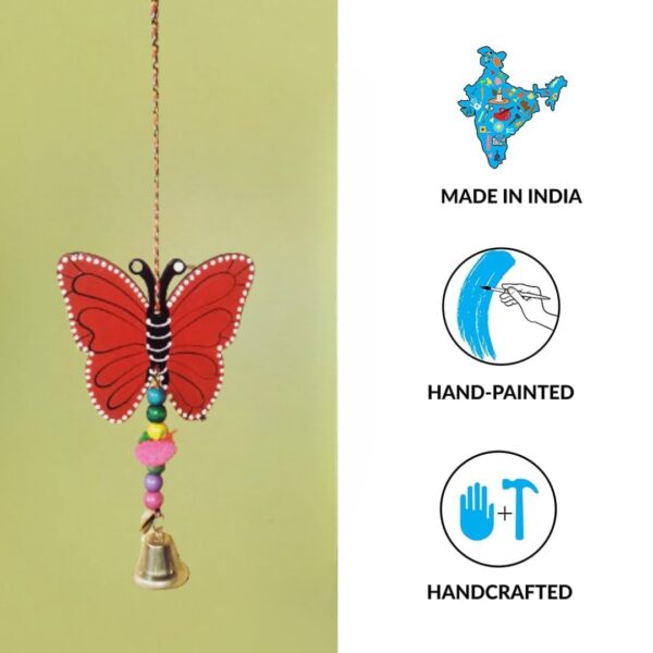 Handcrafted birds with butterfly wall hanging for modern interiors