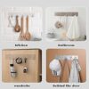 reusable strong adhesive hooks for hanging household items