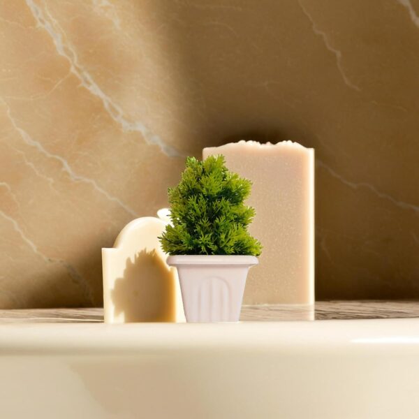 Artificial bonsai tree set of 3 for shelf and corner styling
