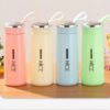 Sleek insulated flask for hot and cold water storage