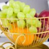 Multi-tier bicycle fruit basket organizer for modern homes