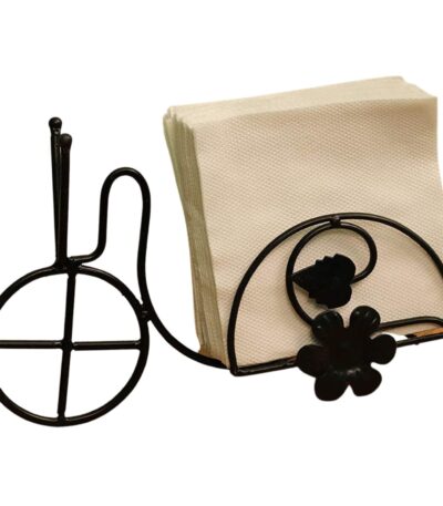 Rickshaw Design Tissue Box and Napkin Holder for Home Decor