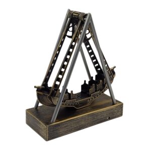 electronic swinging perpetual motion model desk ornament