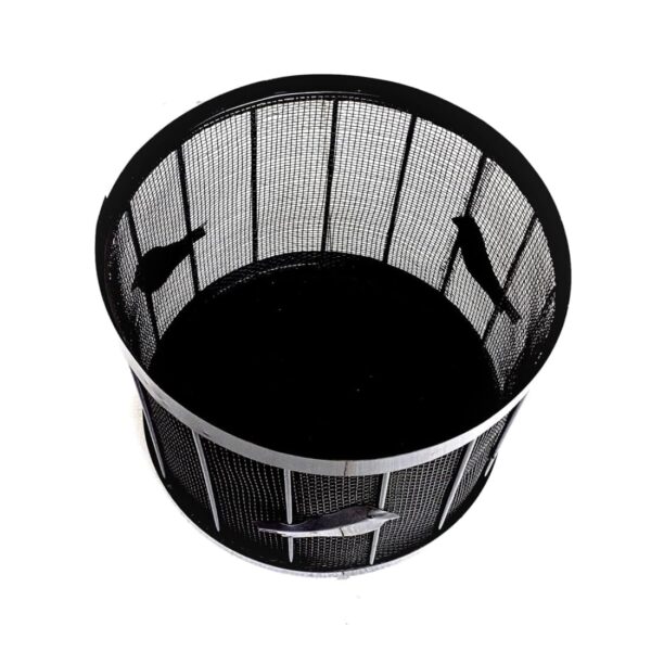 Elegant Bulbul lidded basket for storing fresh produce