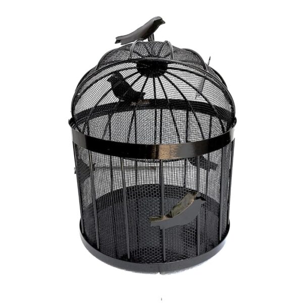 Eco-style Bulbul fruit basket with closable lid