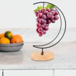 Crescent moon design fresh-keeping storage stand for kitchen