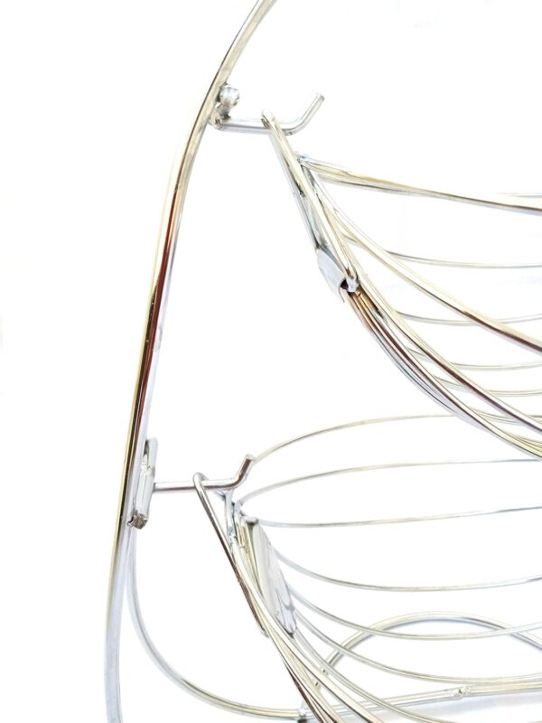 Strong double layer julla basket made of high-grade steel