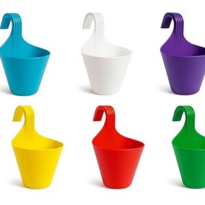 Durable Plastic Hanging Planter for Indoor and Outdoor Gardening