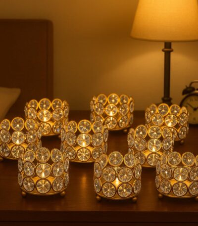 Tealight candle holder bowl for dining table decor