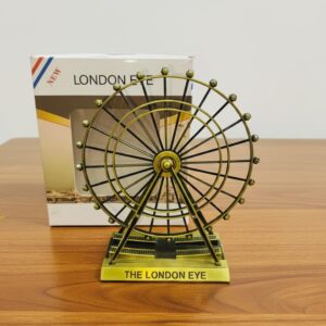 handcrafted metal london eye miniature home decor