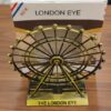 premium metal ferris wheel london eye tabletop decor