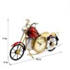 Creative motorbike table clock for motorcycle enthusiasts