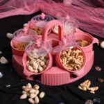 Stylish multi purpose container for dry fruits nuts and snacks storage