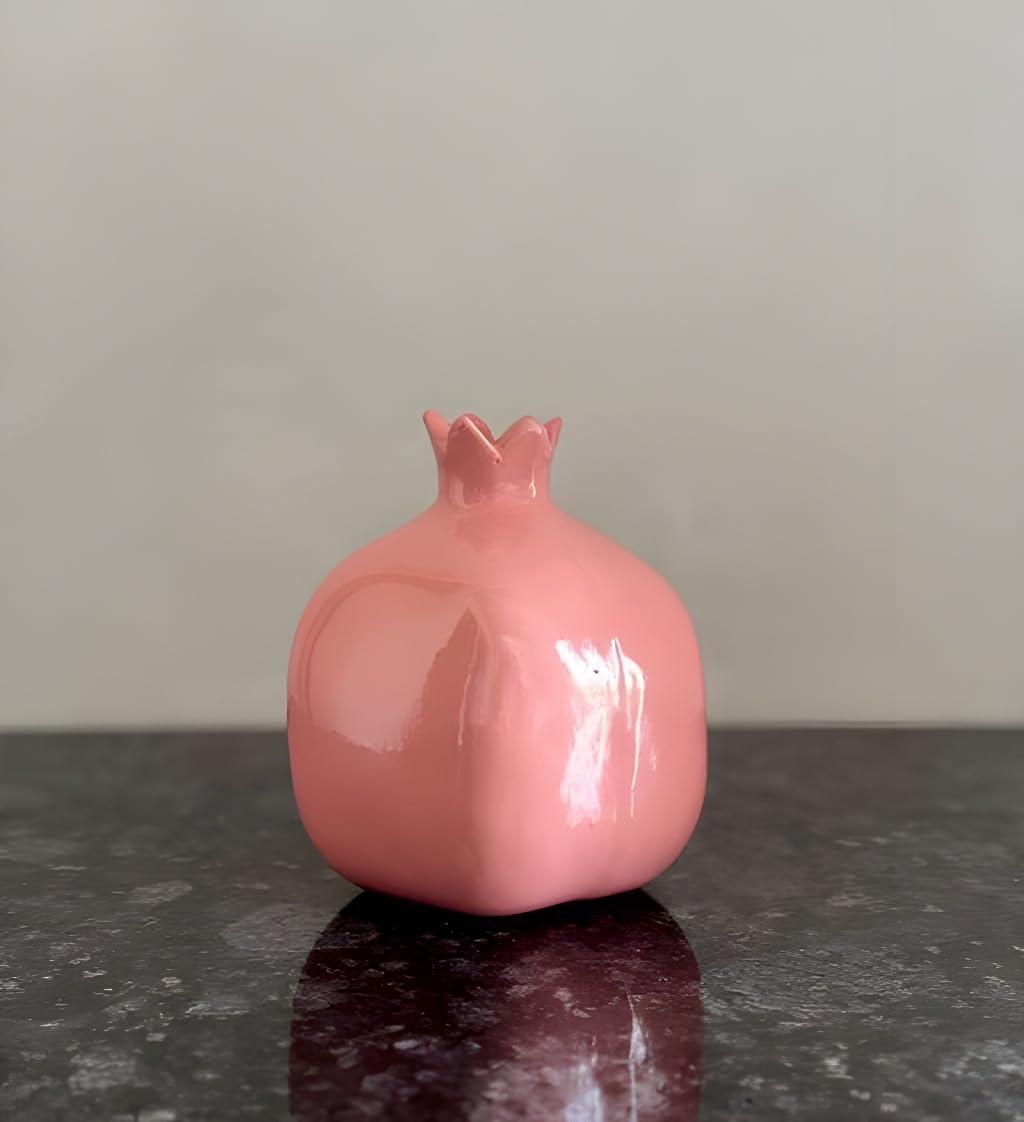 Ceramic Pomegranate Showpiece – Elegant Home Décor Accent Hand-finished ceramic pomegranate décor accent piece
