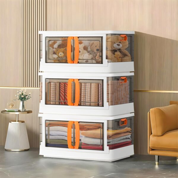 3 units portable multipurpose large cupboard for home storage