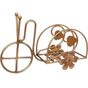 Decorative cycle rickshaw tissue paper holder stand for home and kitchen