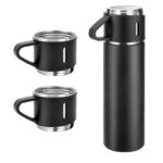 Stainless steel insulated water flask for hot and cold beverages