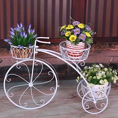 Decorative Tricycle Plant Stand Flower Pot Holder Vintage tricycle flower pot stand for garden decoration