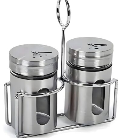 premium stainless steel spice mill salt shaker for cooking and seasoning