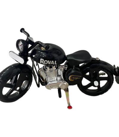 Vintage metal bullet motorcycle miniature décor model