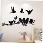 Bird wall art decor for living room modern home decoration