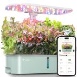 Air hydroponics growing system for indoor gardening