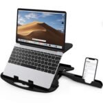 Adjustable Laptop Tabletop Stand Front View