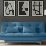 Solid Wood 3 Seater Sofa for Modern Living Room Furniture